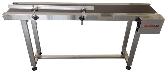 1300mm Tipo standard bottiglie alimentari nastro trasportatore corrispondenza con stampante a getto d'inchiostro