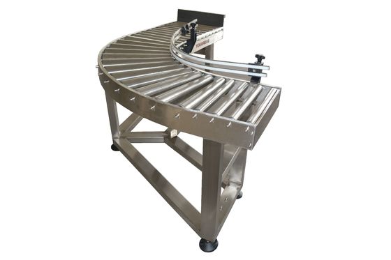 Convogliatore a rotoli da 400 W con angolo