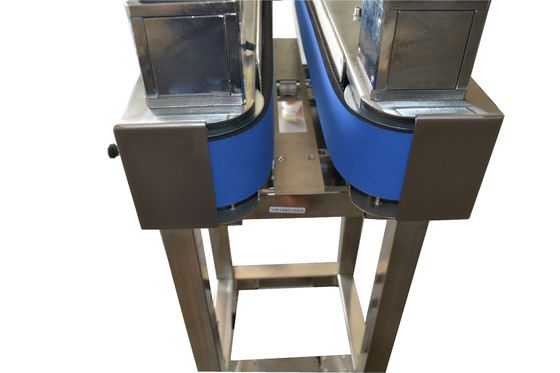 Stampa a getto d'inchiostro automatico Convogliatore di codifica inferiore con cintura laterale Stampa sotto barattoli e bottiglie