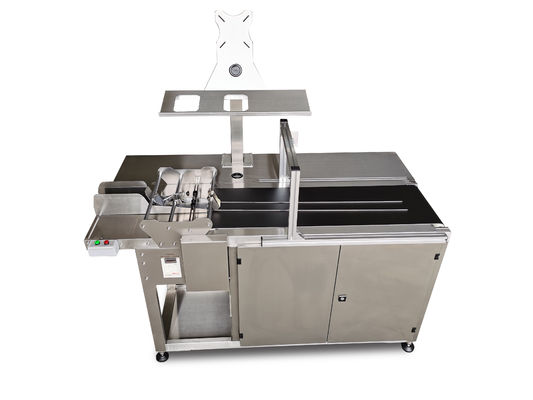 In acciaio inossidabile 60p/min Alimentatore a borsa di attrito con dispositivo di rilevamento