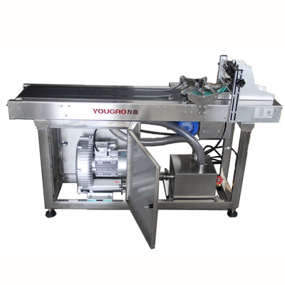 600pcs/min Friction Batch Code Feeder Machine con sistema a vuoto