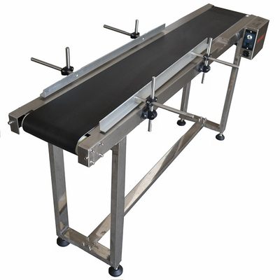 Convogliatore a cintura per bottiglie di 1500 mm di tipo standard 25 m/min