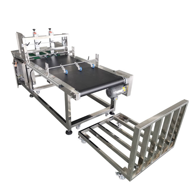 Macchine per alimentare cartoni ondulati Macchine per alimentare cartoni in acciaio inossidabile Alta produttività 0